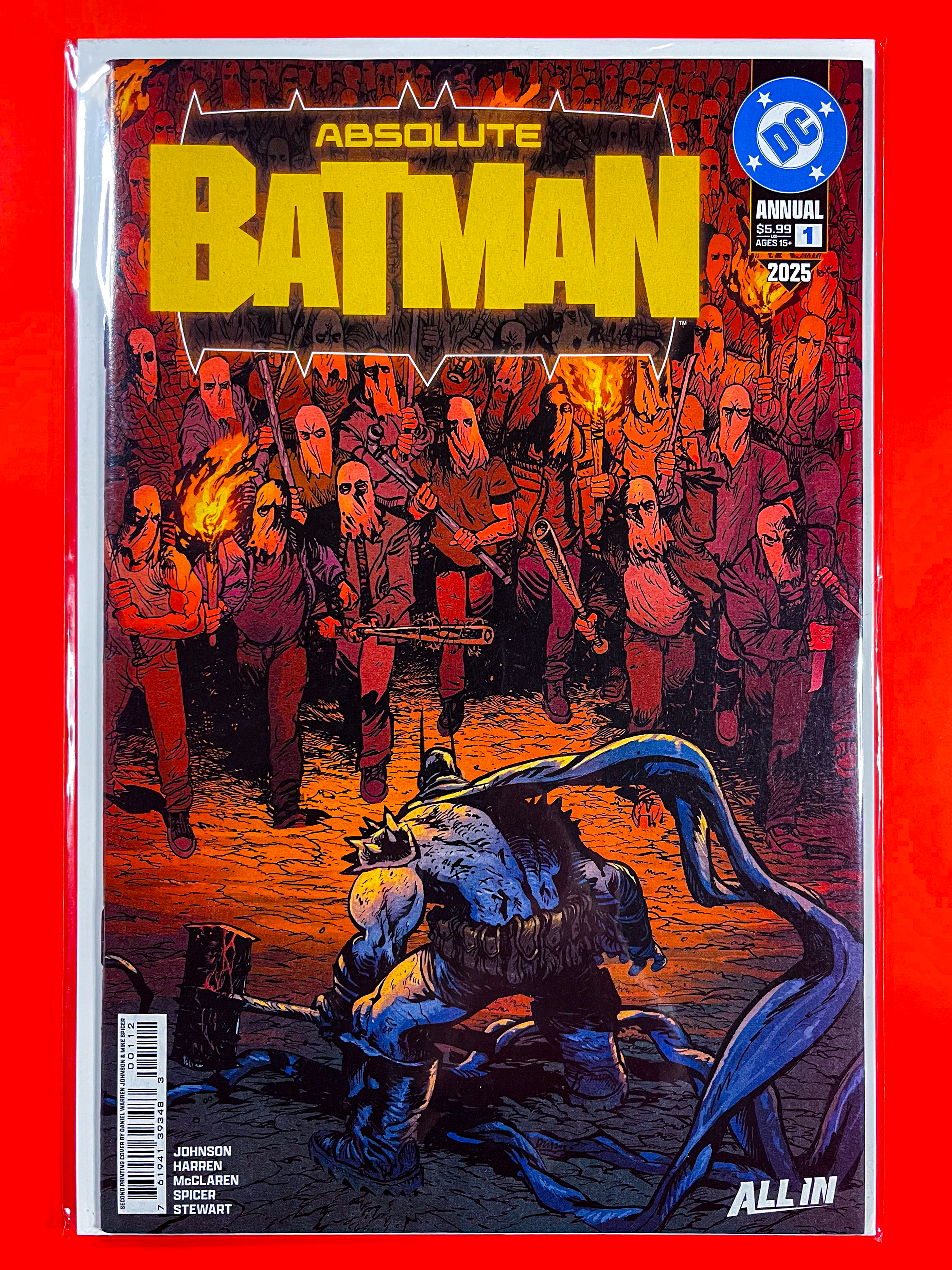 Batman, Absolute #1 | Daniel Warren Johnson Cover