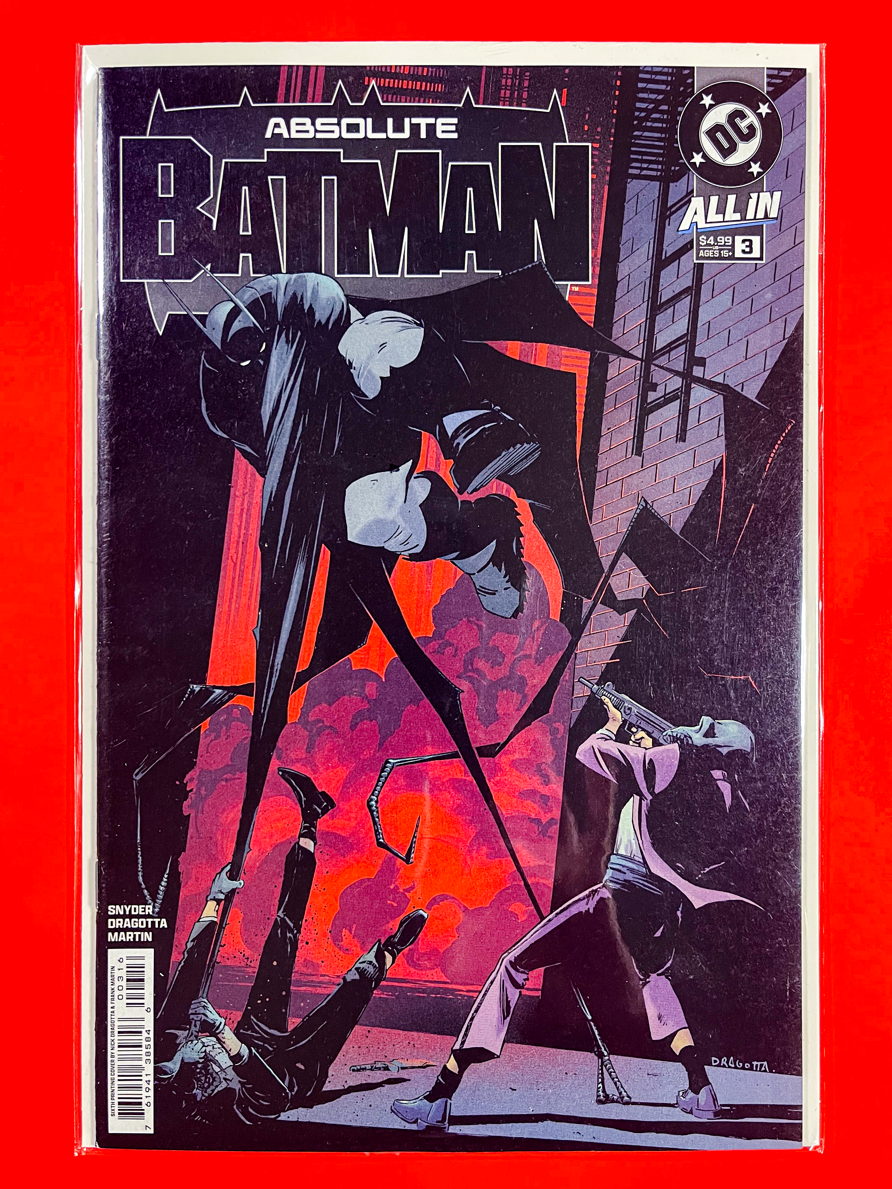 Batman, Absolute #3 | Nick Dragotta Cover