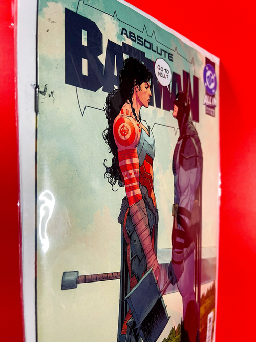Spine of Absolute Batman #16 | Nick Dragotta & Frank Martin Cover
