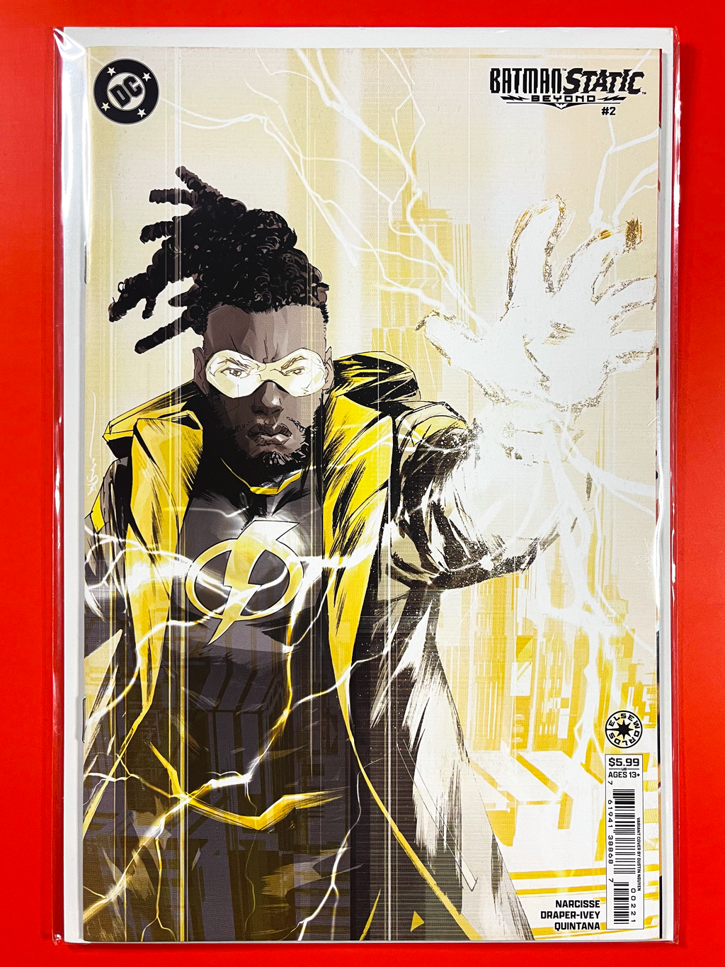 Batman & Static: Beyond #2 | Dustin Nguyen Cover