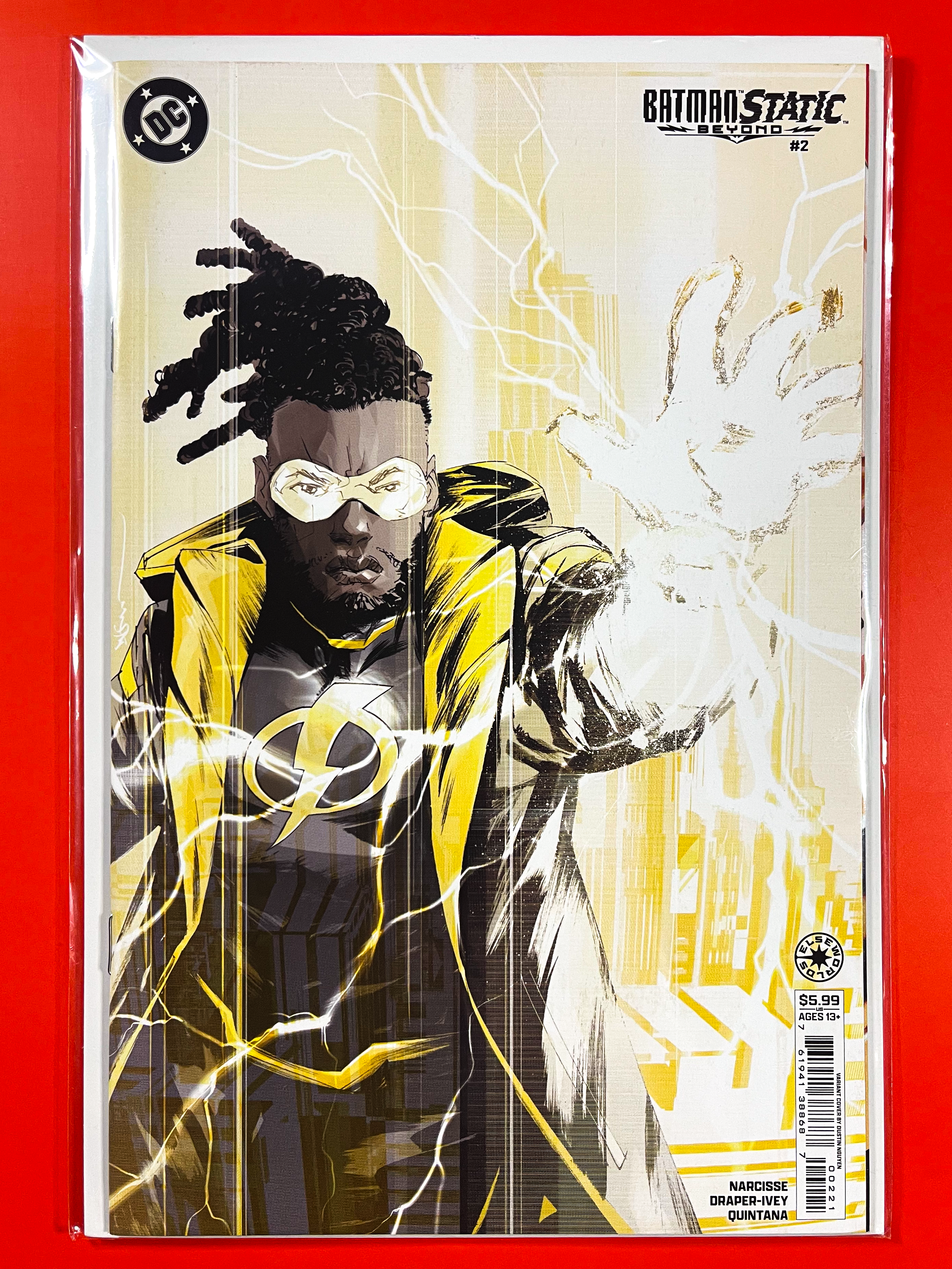 Batman & Static: Beyond #2 | Dustin Nguyen Cover