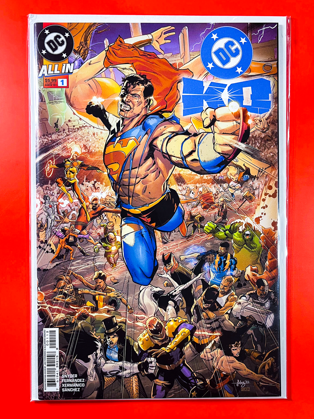 DC K.O #1 | Javi Fernandez Cover
