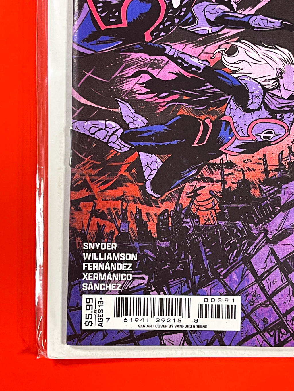 DC K.O #3 | Sanford Greene Cover