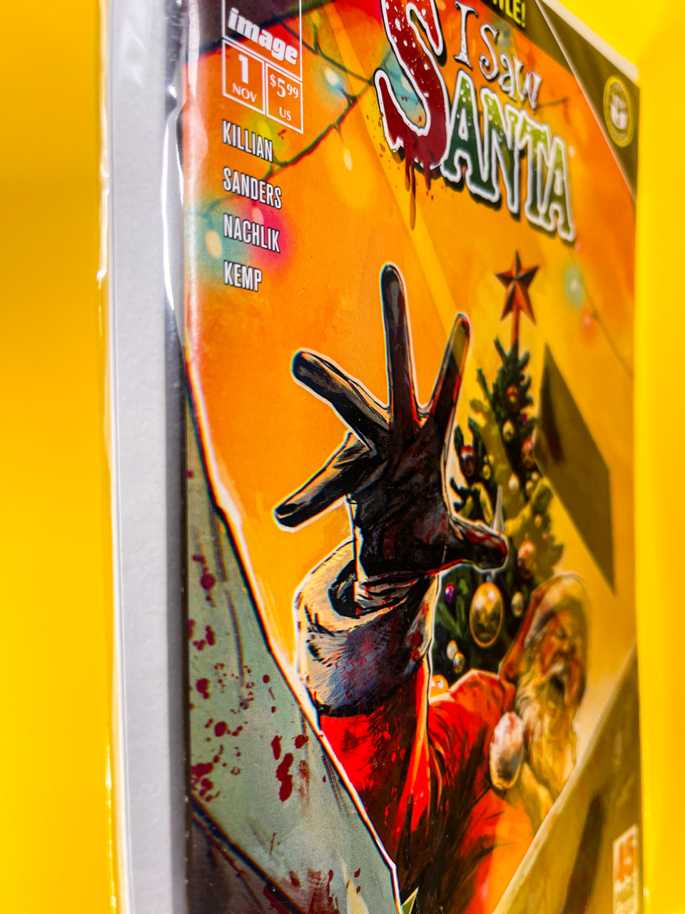 Spawn: I Saw Santa #1 | Todor Hristov Cover
