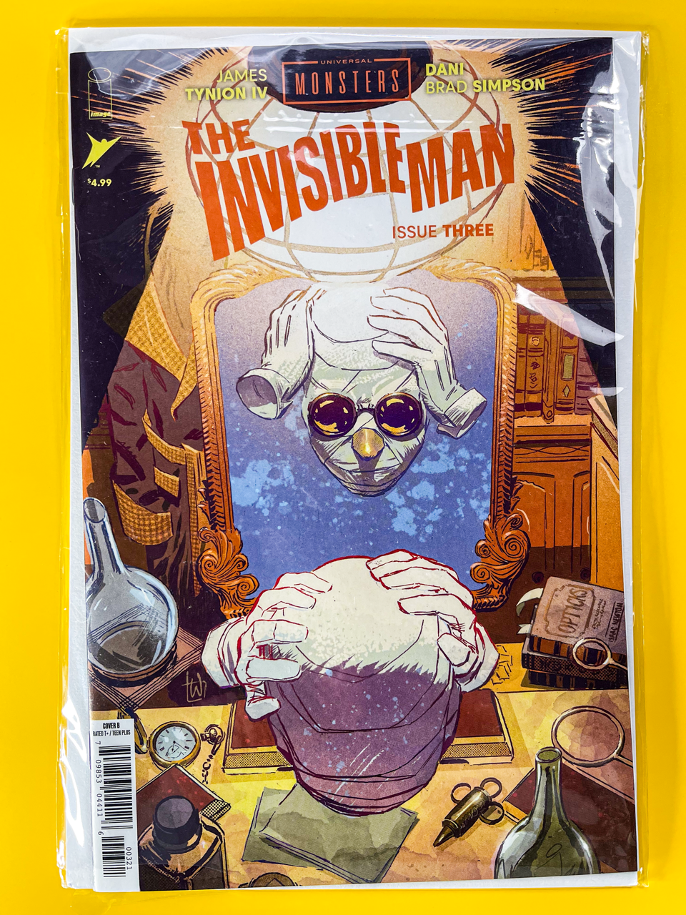 The Invisible Man #3 | Lee Weeks Cover