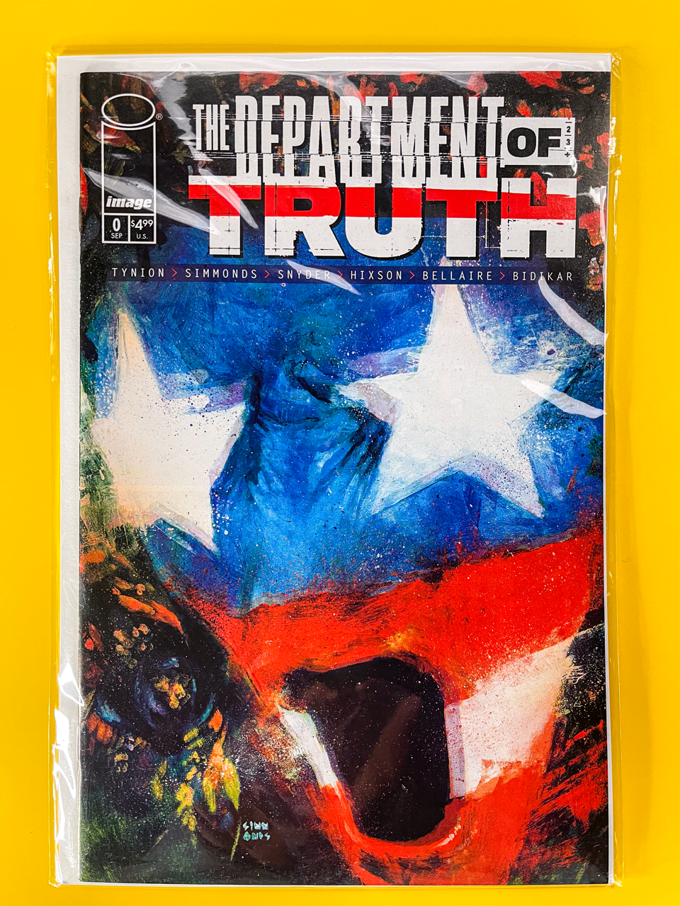 Department of Truth #0 | Martin Simmonds Cover