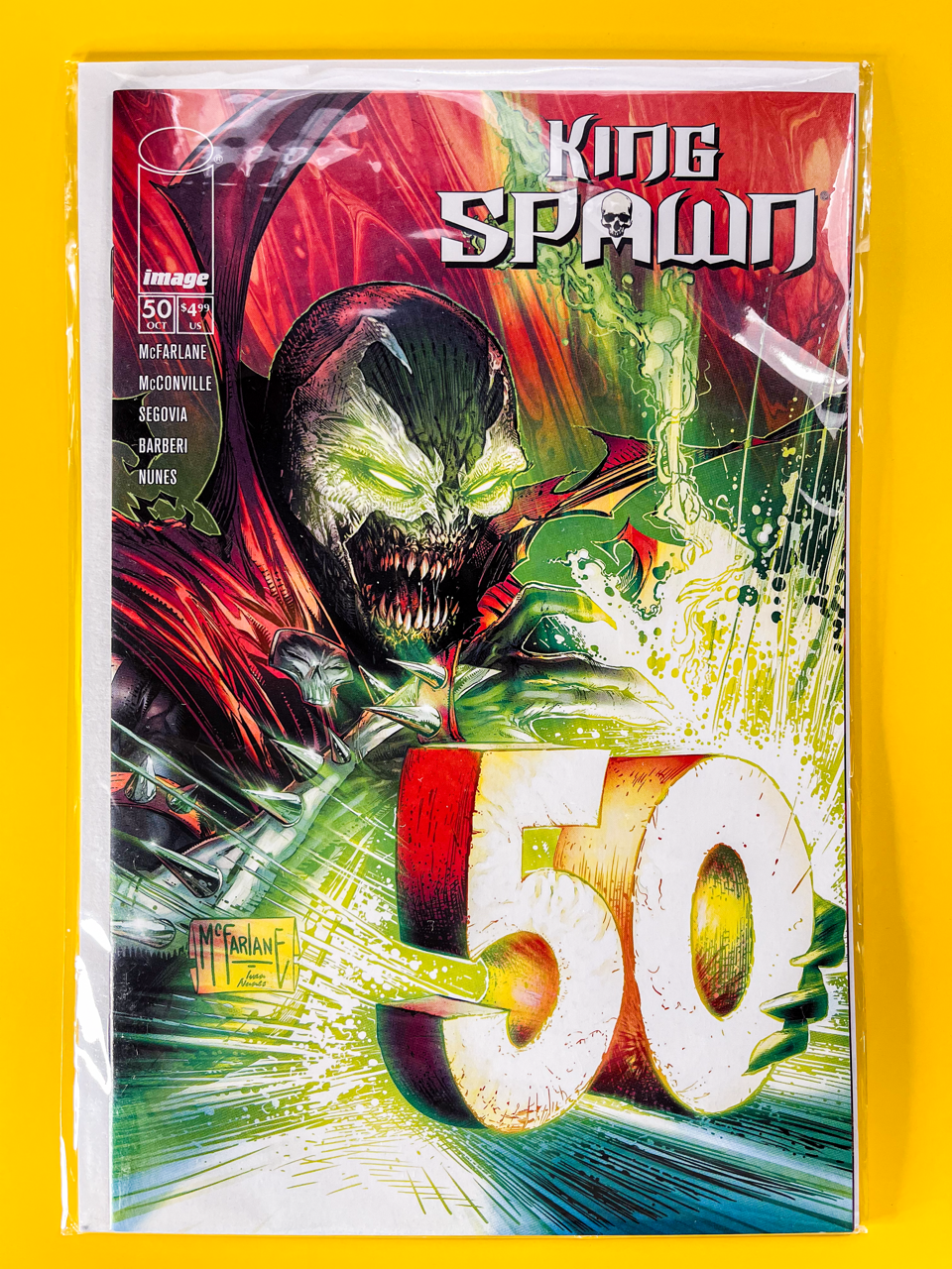 Spawn: King Spawn #5 | Todd McFarlane Cover