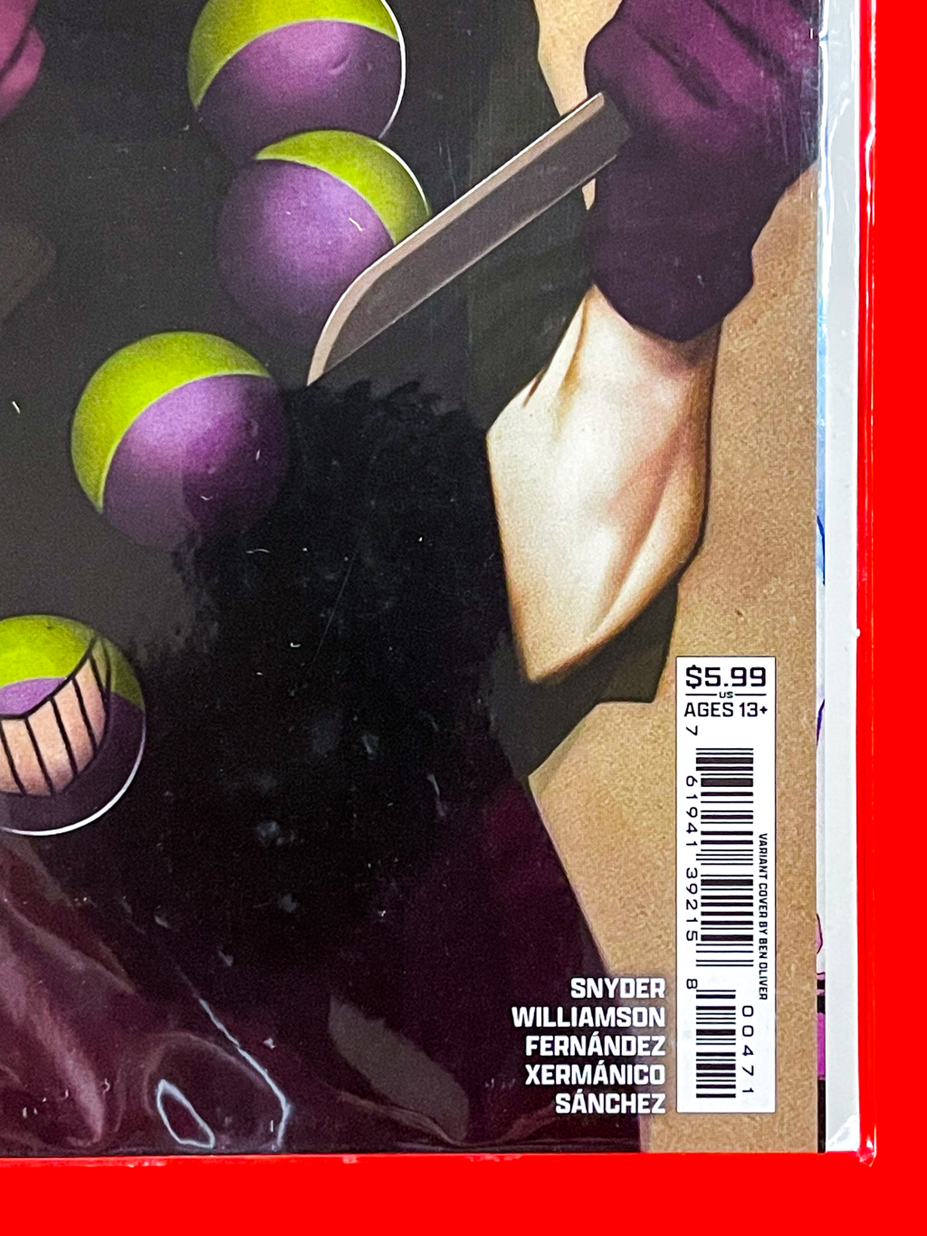 DC K.O #4 | Ben Oliver Cover