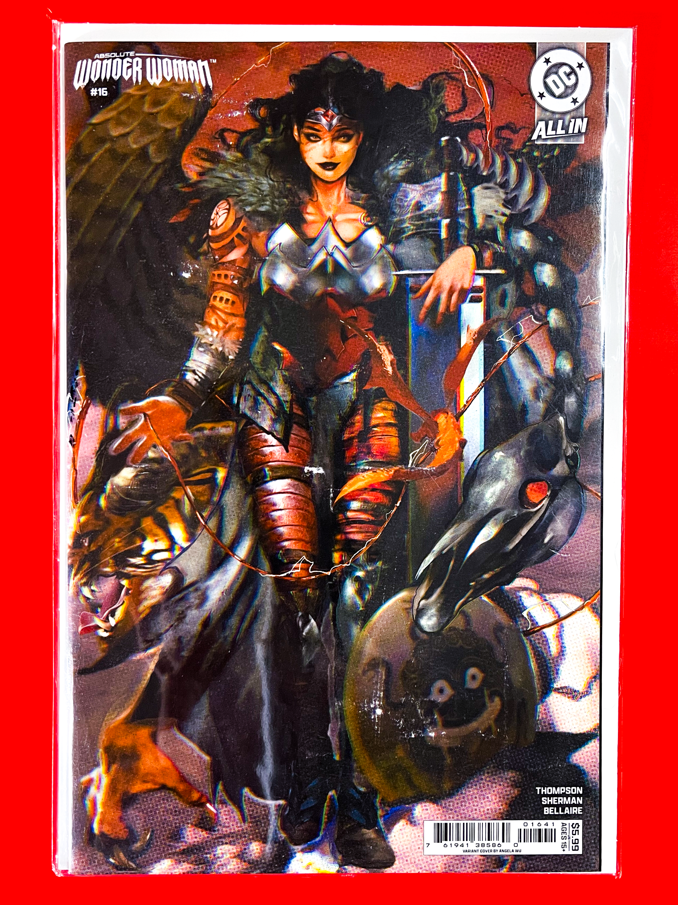 Wonder Woman, Absolute #16 | Angela Wu Cover