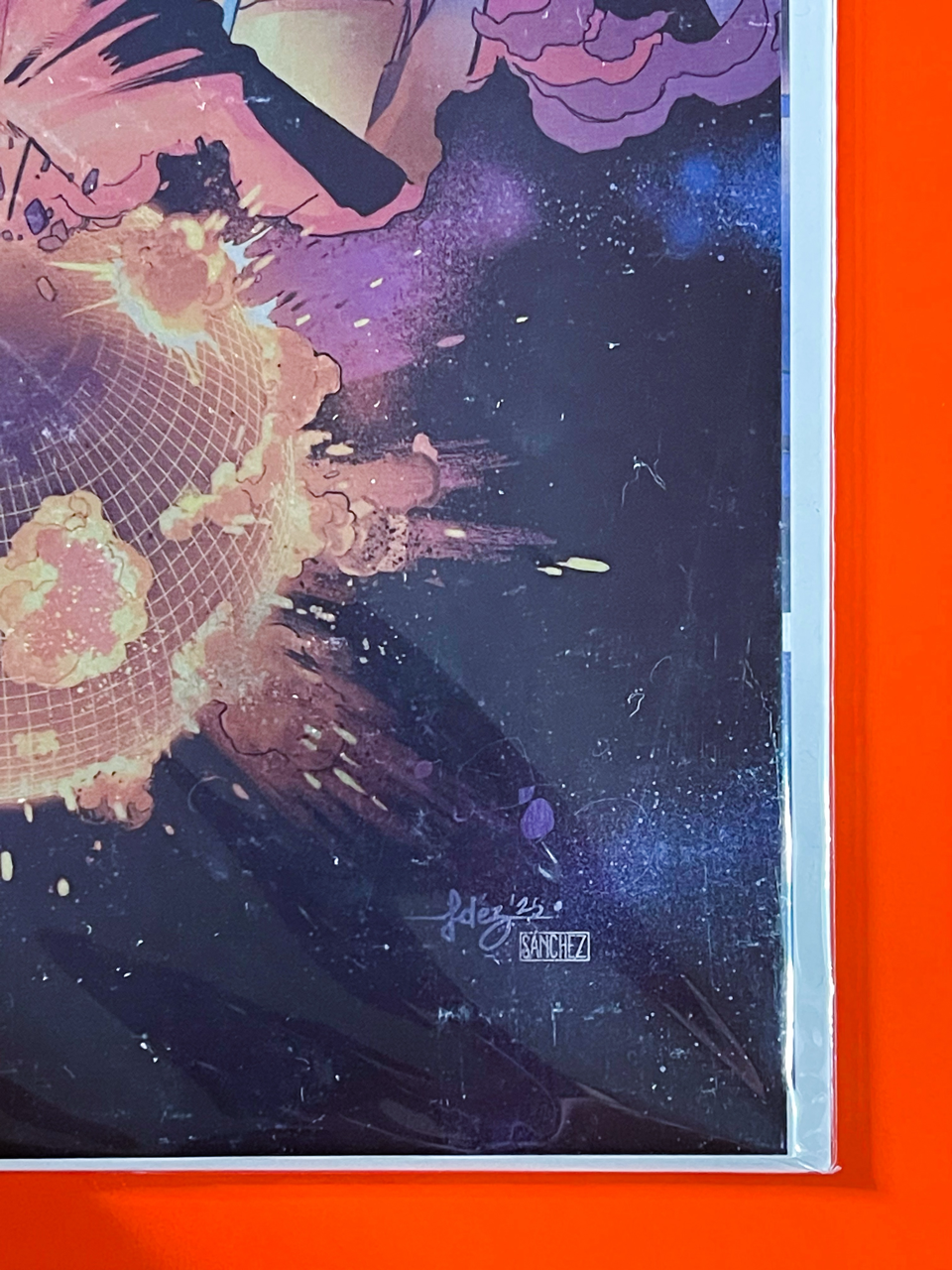 Bottom right corner of DC K.O #3 | Javi Fernandez Cover