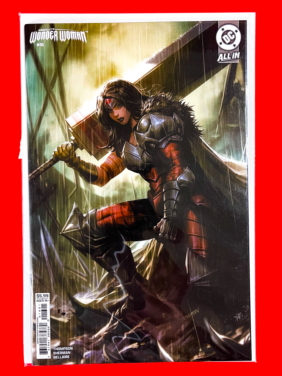 Absolute Wonder Woman #16 | Derrick Chew Cover
