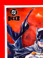 Top left corner of DC K.O Knightfight #4 | Dustin Nguyen Cover