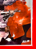 Bottom right corner of DC K.O Knightfight #4 | Dustin Nguyen Cover