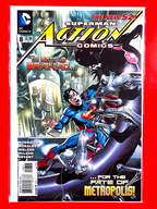 Main Cover of Action Comics #8 | Rags Morales Cover
