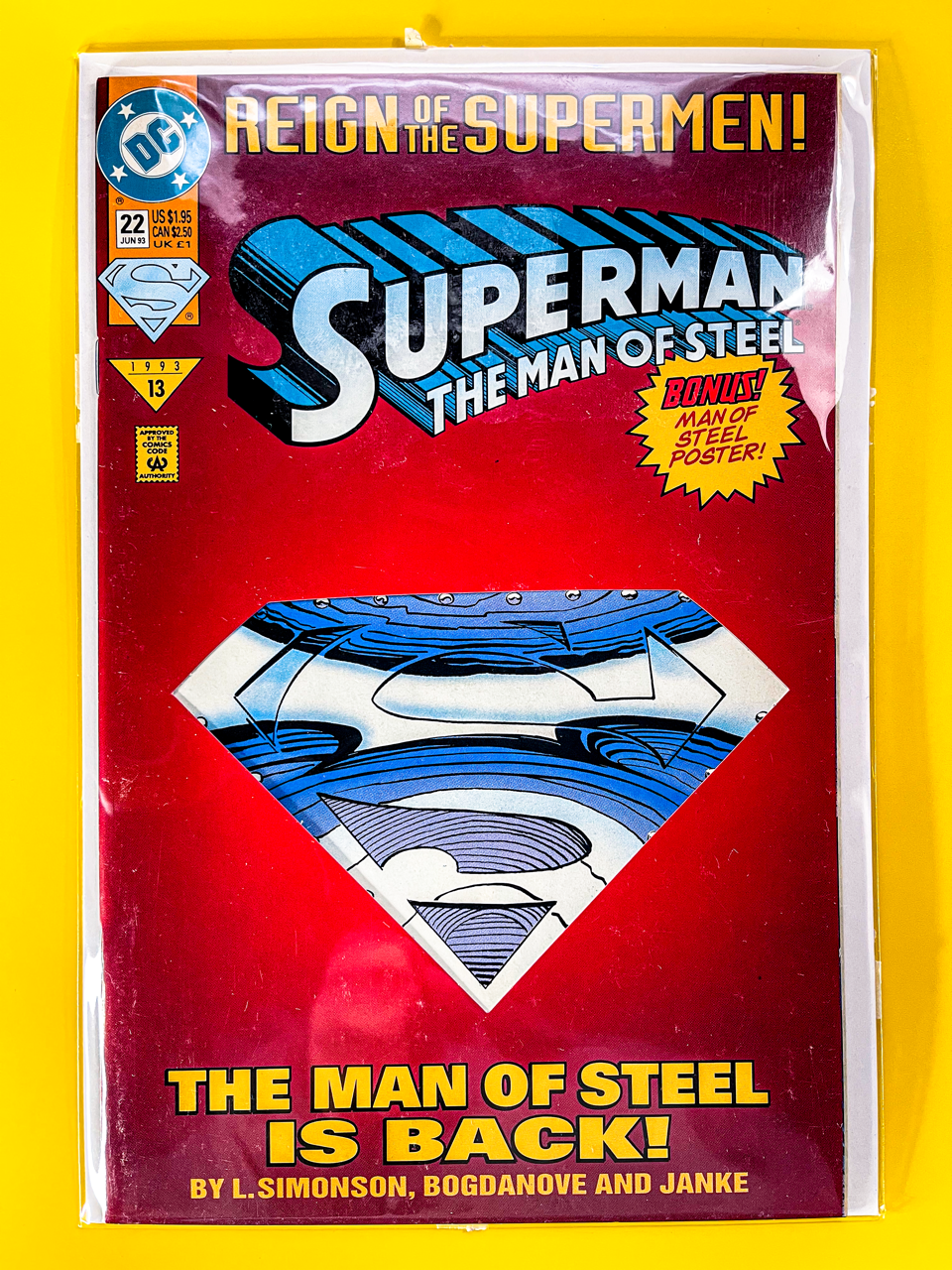 Superman: The Man of Steel #22