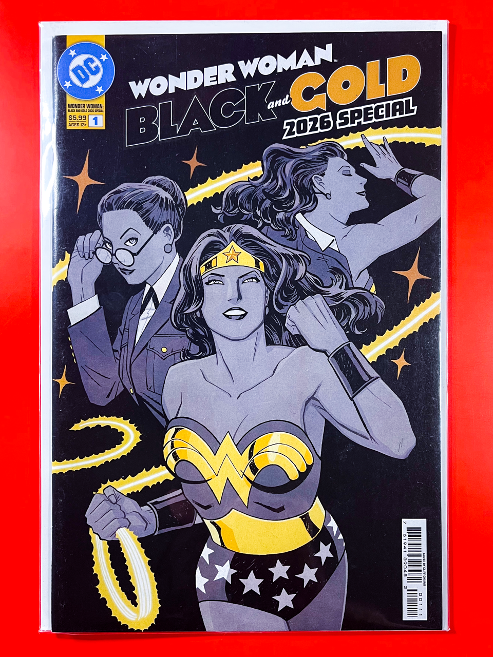 Wonder Woman: Black & Gold #1 | Cliff Chiang Cover