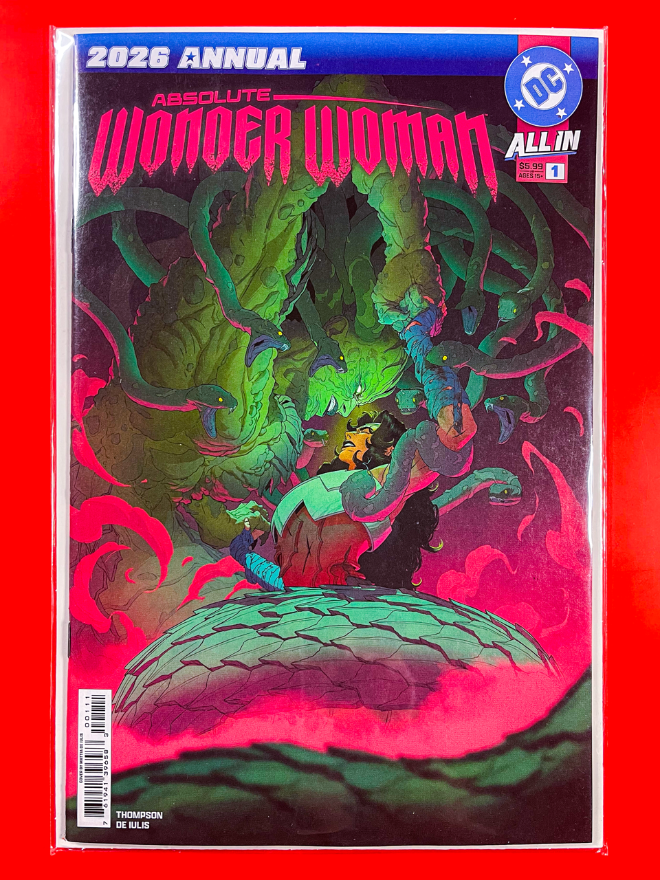 Absolute Wonder Woman 2026 Annual #1 | Mattia De Iulis Cover