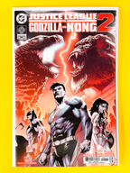 Justice League vs. Godzilla vs. Kong 2 #1 | Christian Duce Cover