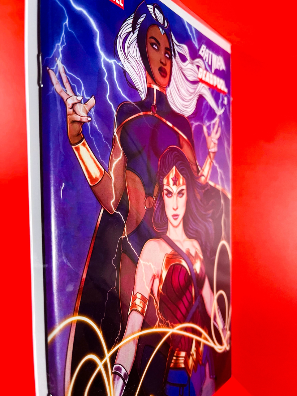 Spine of Batman & Deadpool #1 | Jenny Frison Cover