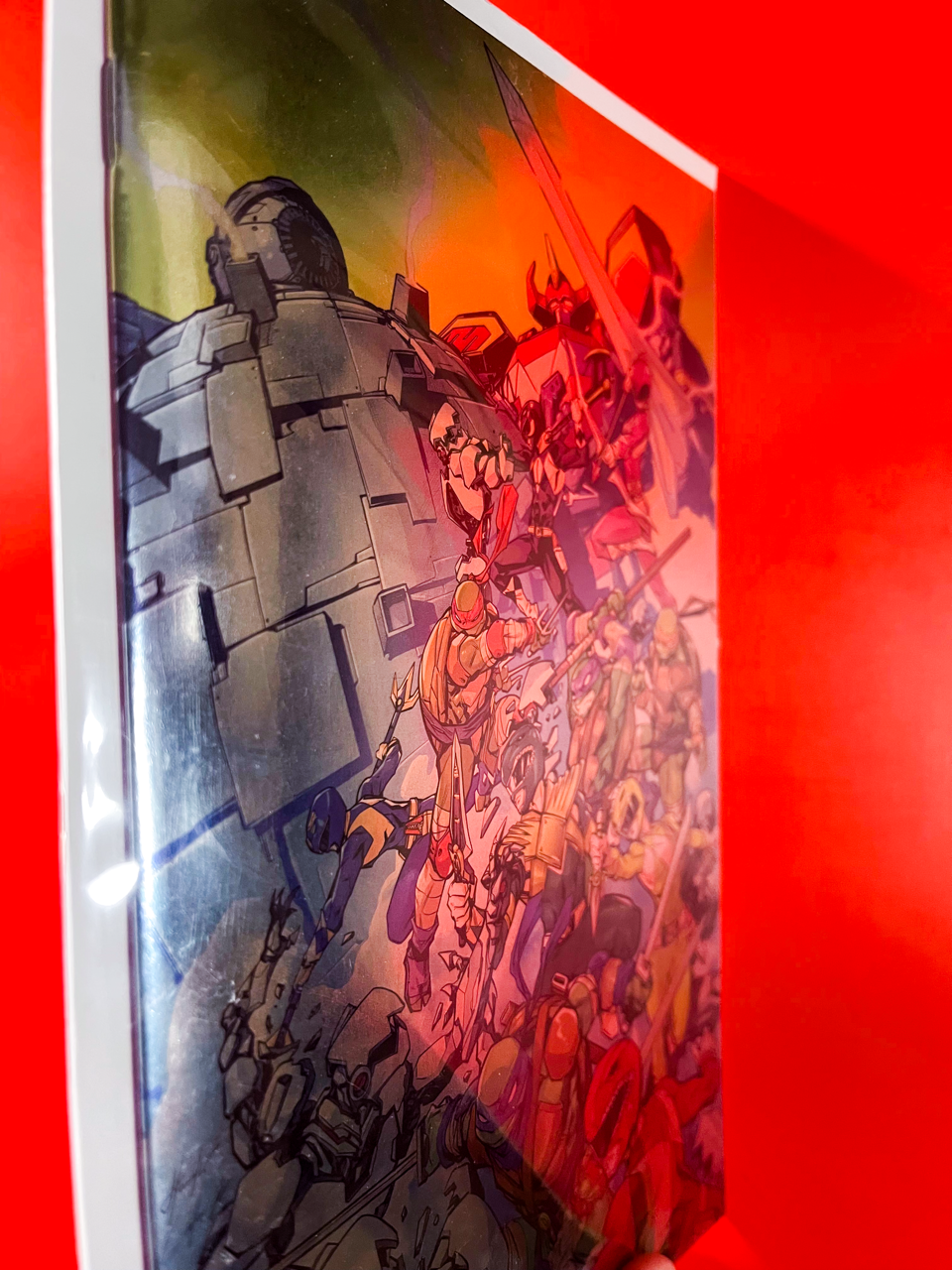 Mighty Morphin Power Rangers & Teenage Mutant Ninja Turtles III #4 | Hendry Prasetya Cover