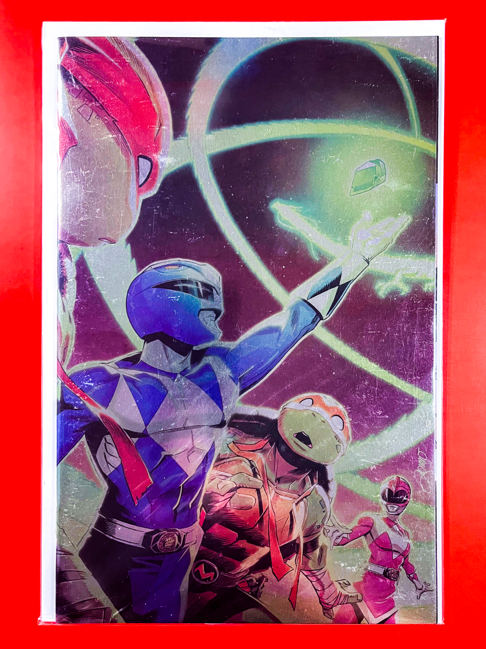 Mighty Morphin Power Rangers & Teenage Mutant Ninja Turtles III #4 | Alessio Zonno Cover