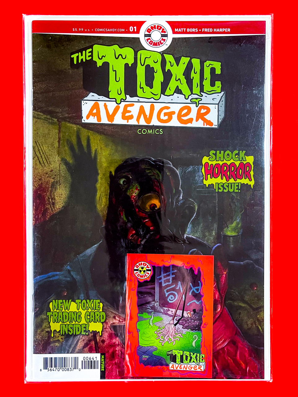 The Toxic Avenger Comics #1 | Fred Harper Cover