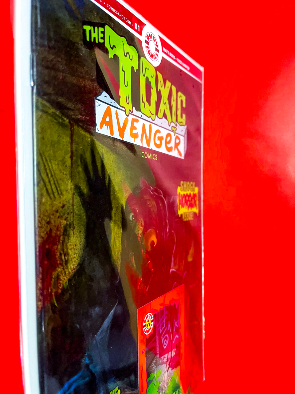The Toxic Avenger Comics #1 | Fred Harper Cover