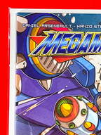 Top left corner of Mega Man X #1 | Edwin Huang Cover