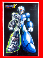 Main Cover of Mega Man X Timelines #1 | Edwin Huang Cover