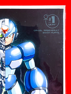 Top right corner of Mega Man X Timelines #1 | Edwin Huang Cover