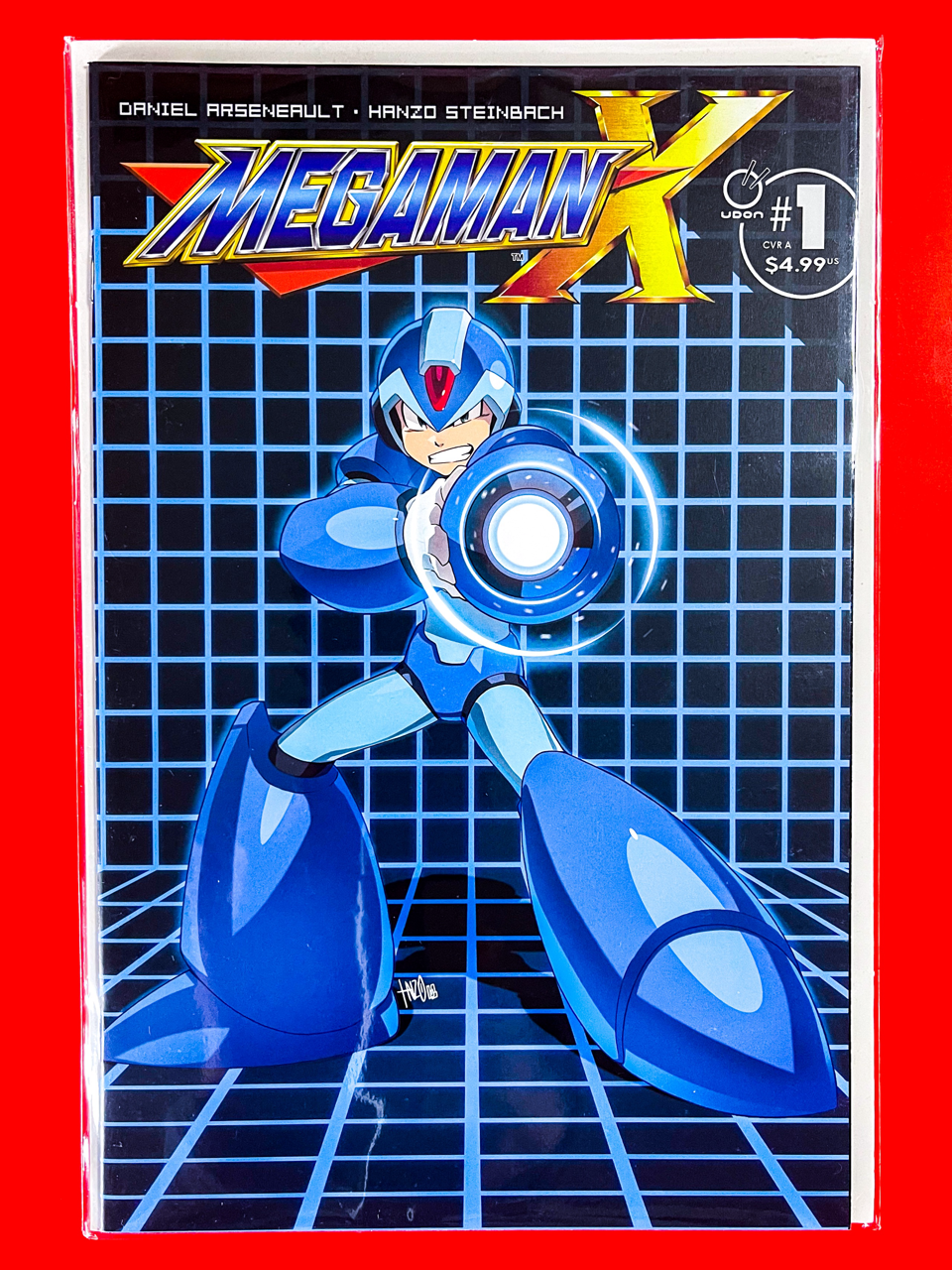 Main Cover of Mega Man X #1 | Hanzo Steinbach Cover
