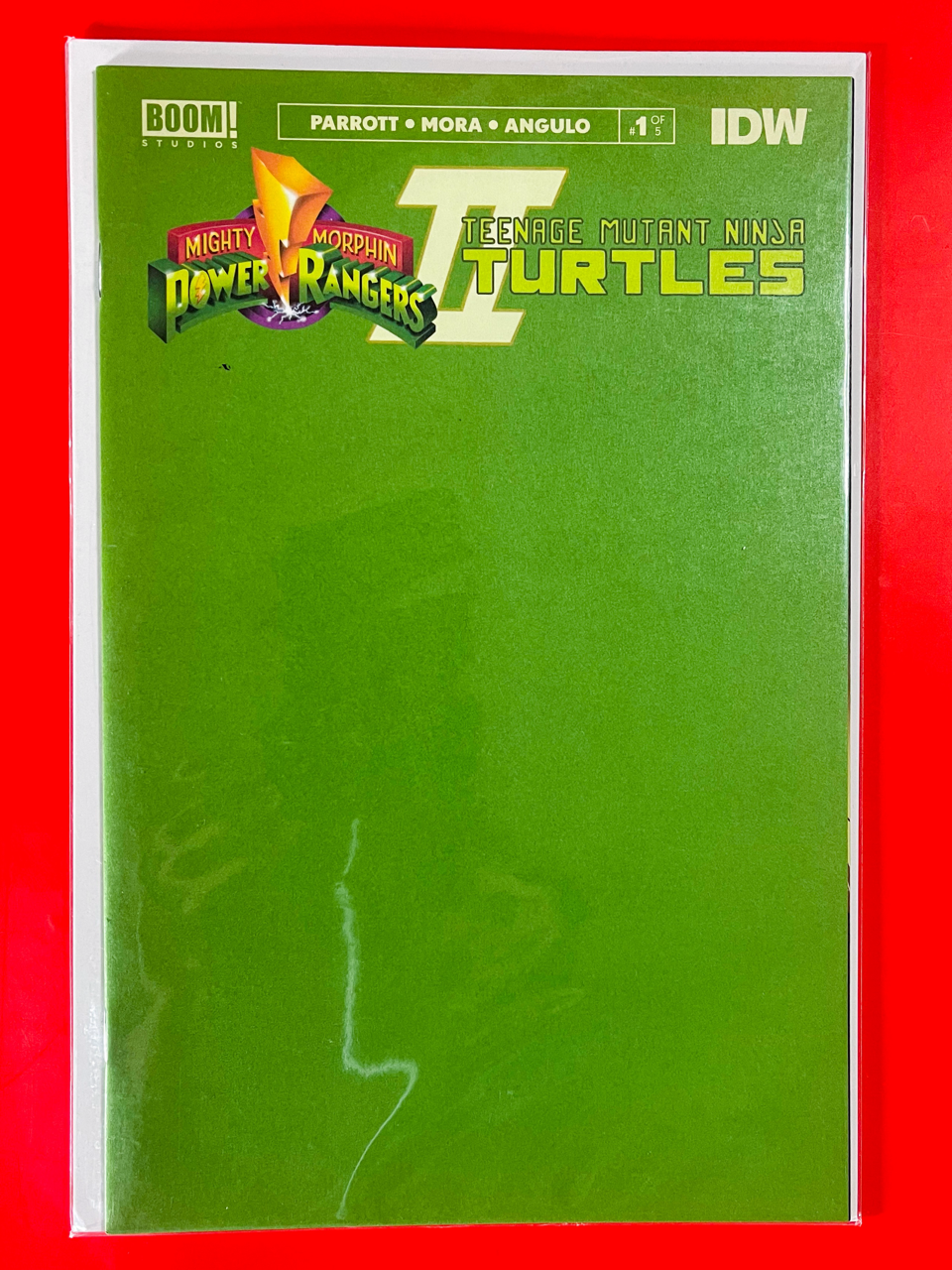 Main Cover of Mighty Morphin Power Rangers & Teenage Mutant Ninja Turtles II #1