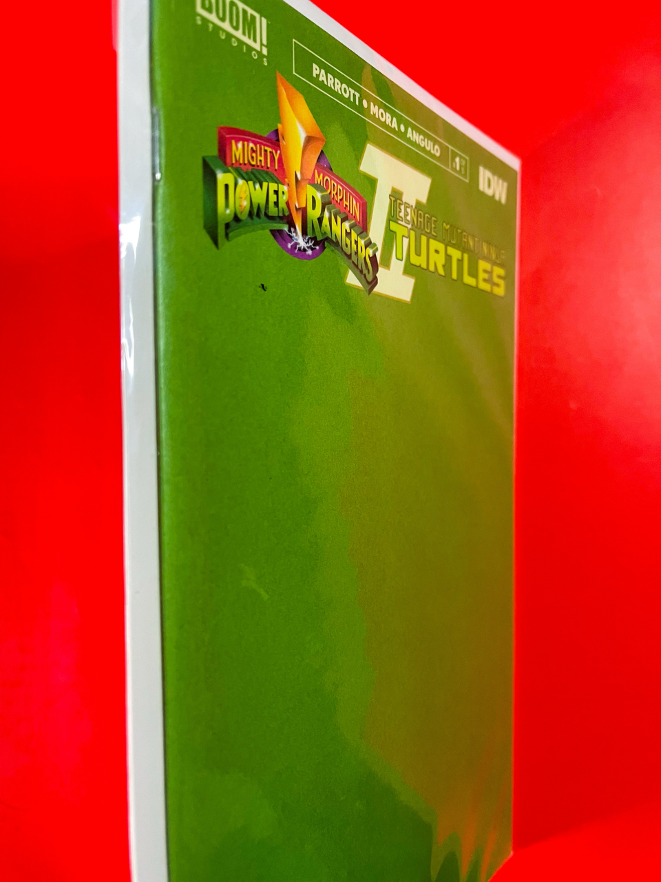 Spine of Mighty Morphin Power Rangers & Teenage Mutant Ninja Turtles II #1