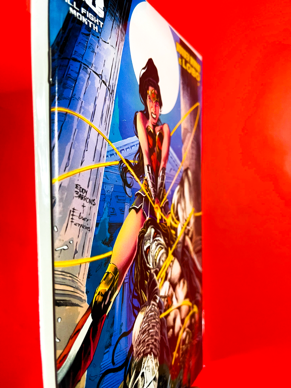 DC K.O Wonder Woman vs. Lobo #1 | Eddy Barrows & Eber Ferreira & Arif Prianto Cover