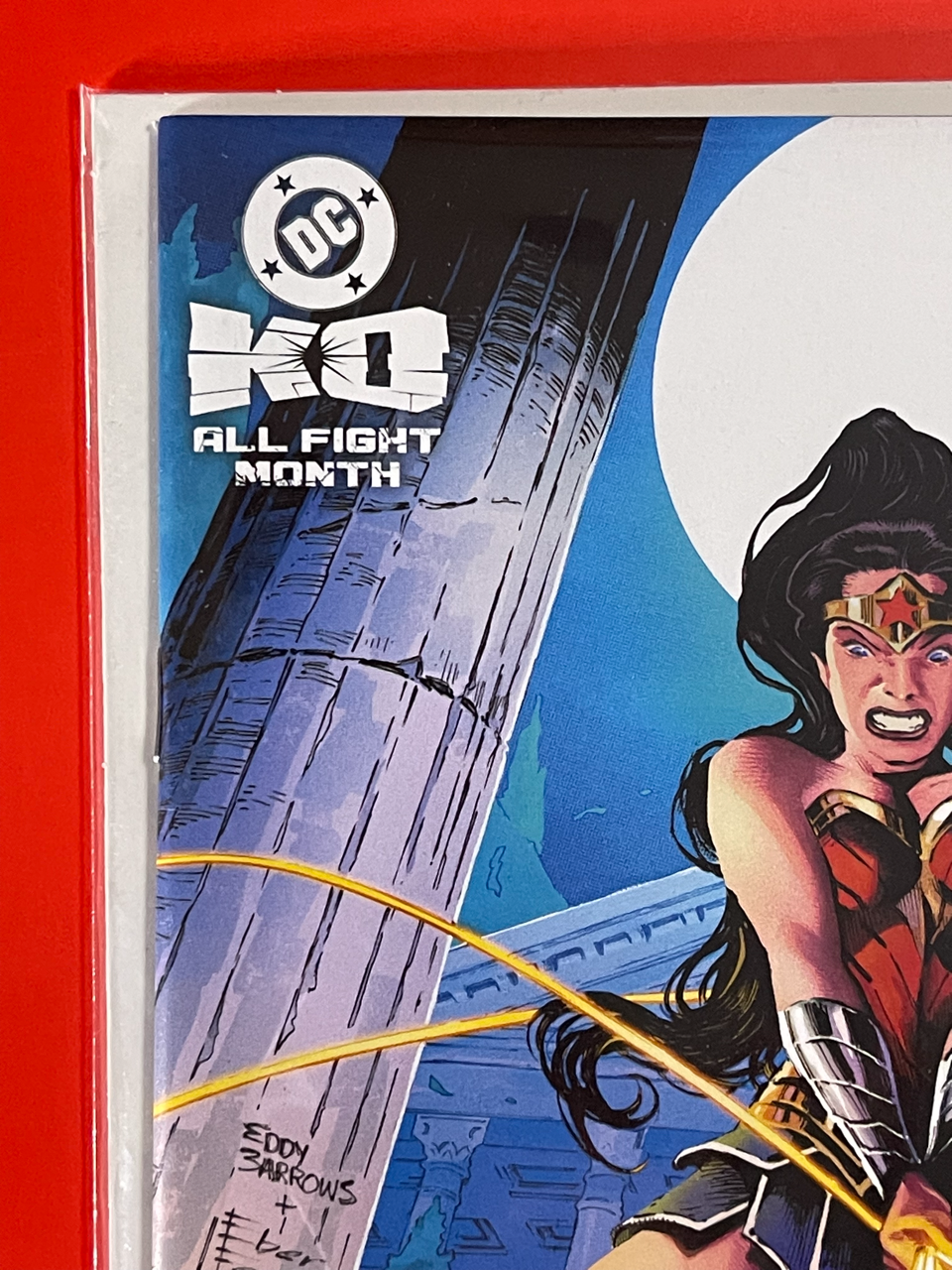DC K.O Wonder Woman vs. Lobo #1 | Eddy Barrows & Eber Ferreira & Arif Prianto Cover