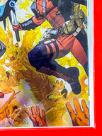 Bottom right corner of Batman & Deadpool #1 | Dan Mora Cover