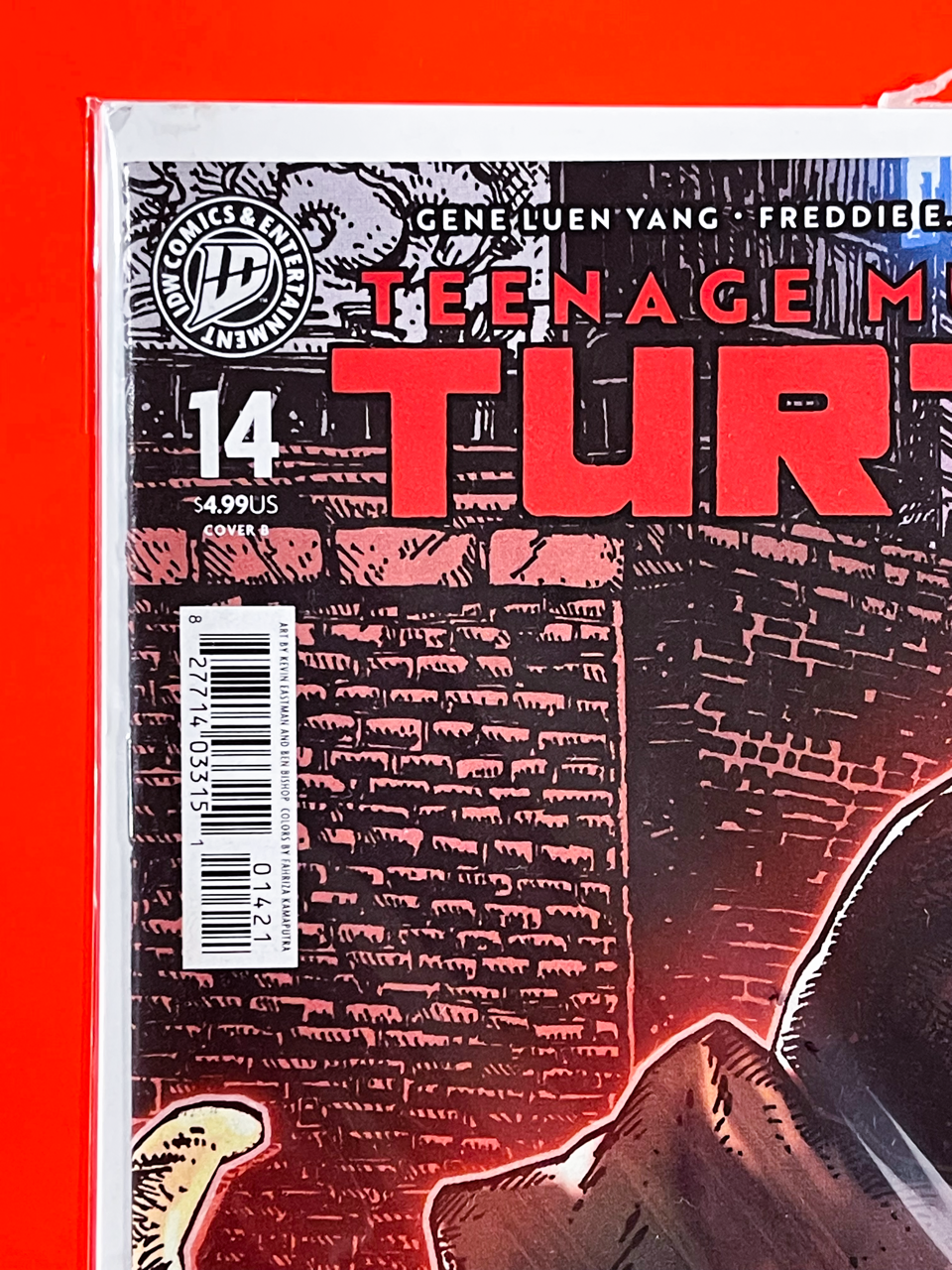 Teenage Mutant Ninja Turtles #14 | Kevin Eastman & Ben Bishop Cover