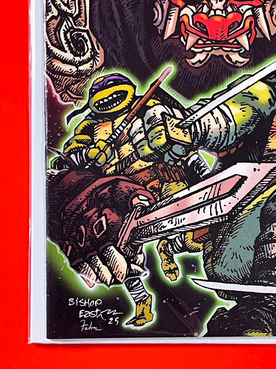 Teenage Mutant Ninja Turtles #14 | Kevin Eastman & Ben Bishop Cover