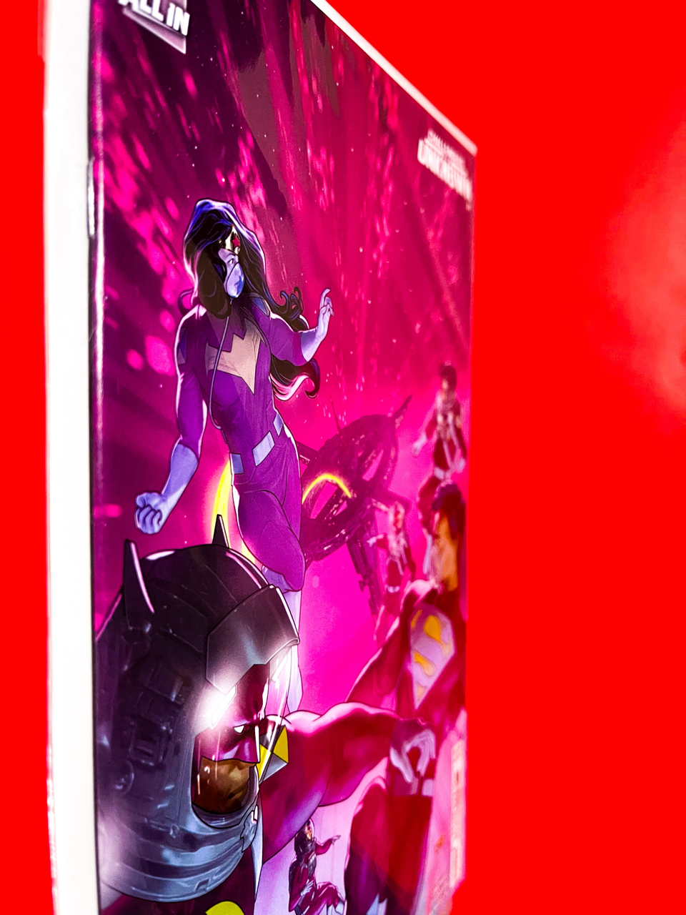 Spine of Challengers of the Unknown #1 | Taurin Clarke Cover