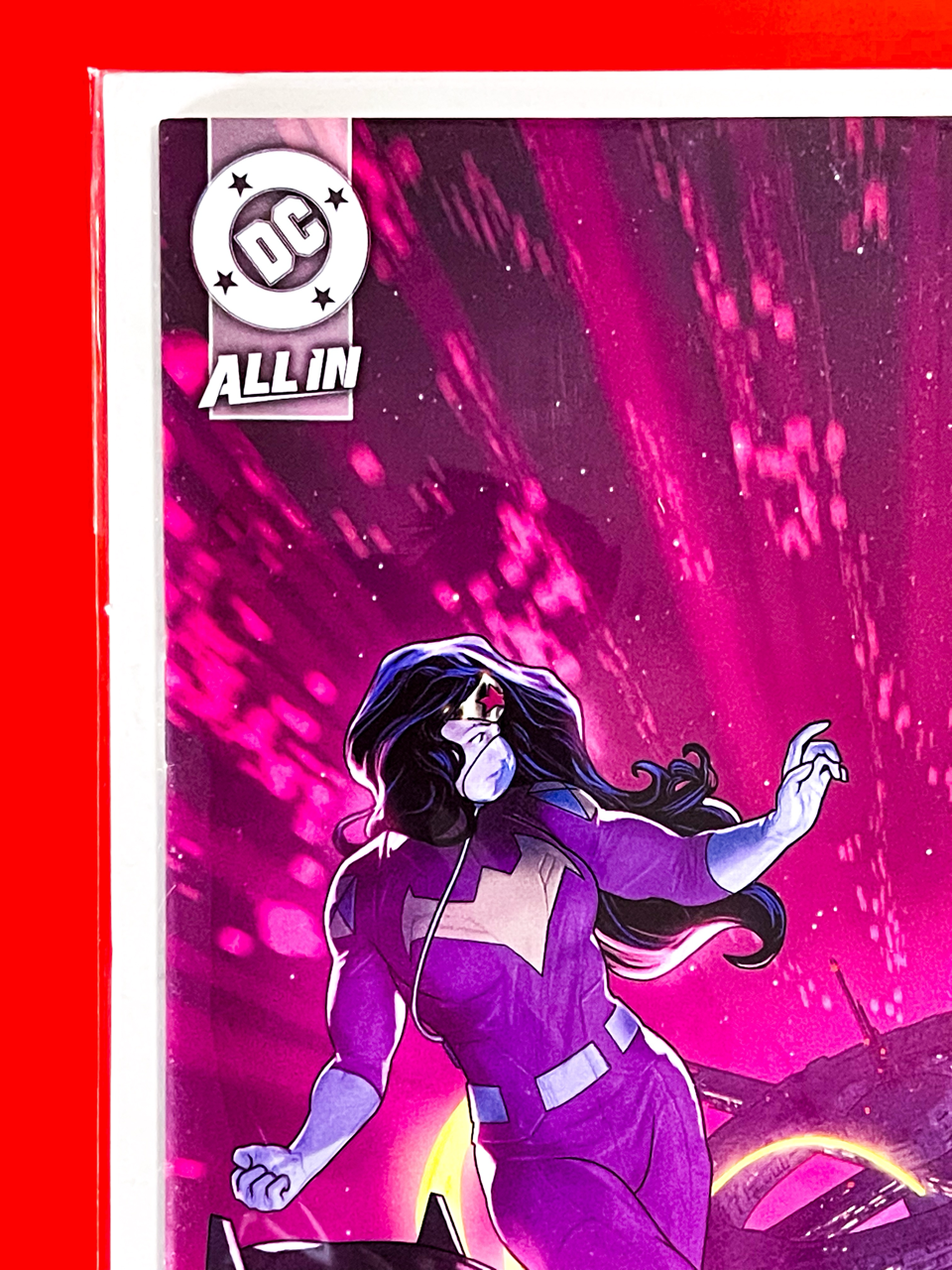 Top left corner of Challengers of the Unknown #1 | Taurin Clarke Cover