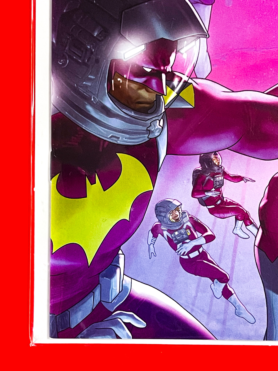 Bottom left corner of Challengers of the Unknown #1 | Taurin Clarke Cover