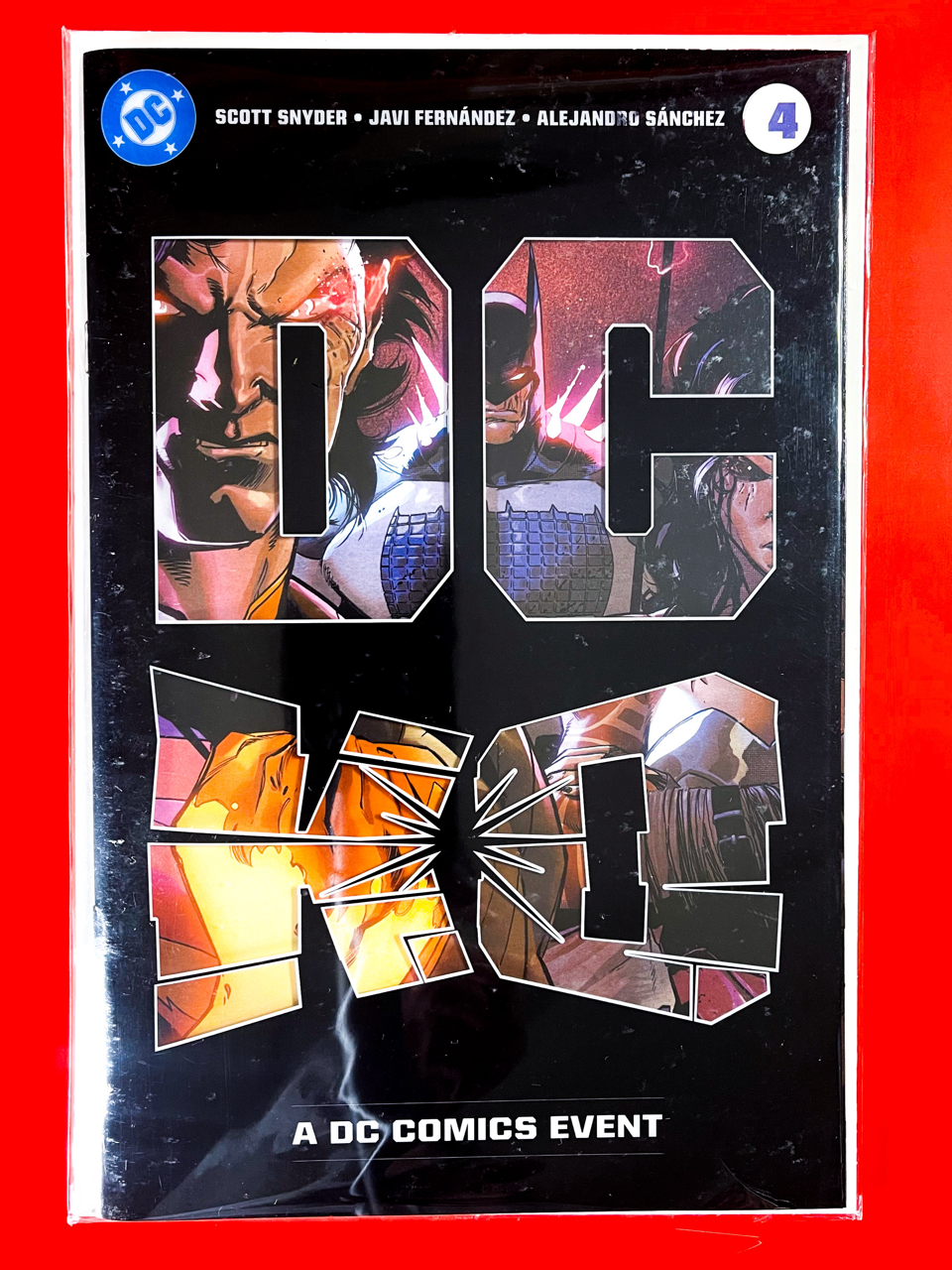 Main Cover of DC K.O #4 | Alejandro Sanchez Cover