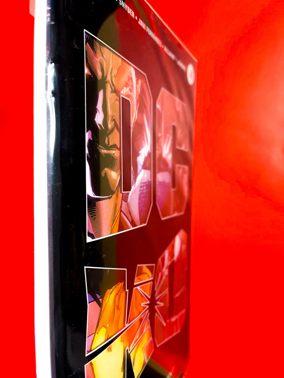 Spine of DC K.O #4 | Alejandro Sanchez Cover