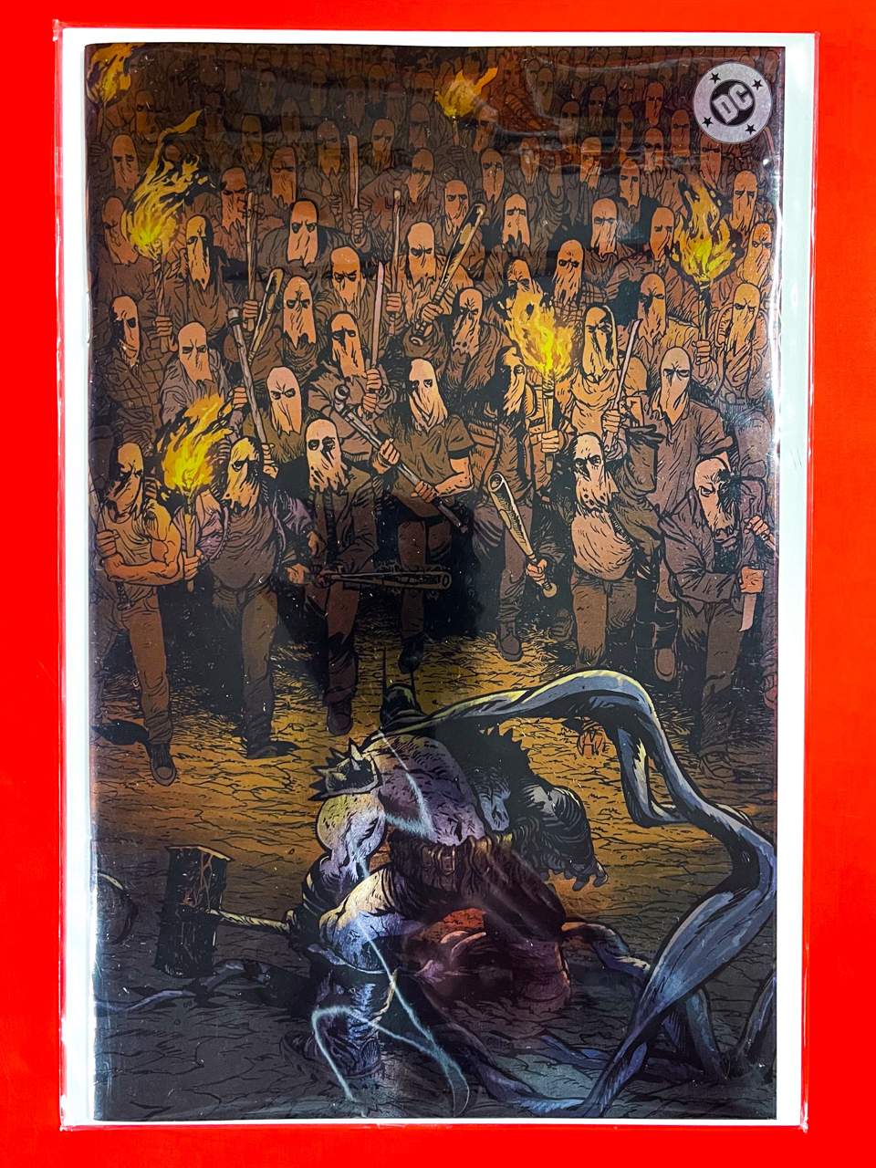 Main Cover of Absolute Batman Annual #1 | Daniel Warren Johnson Cover