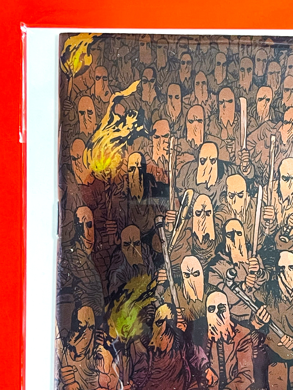 Top left corner of Absolute Batman Annual #1 | Daniel Warren Johnson Cover