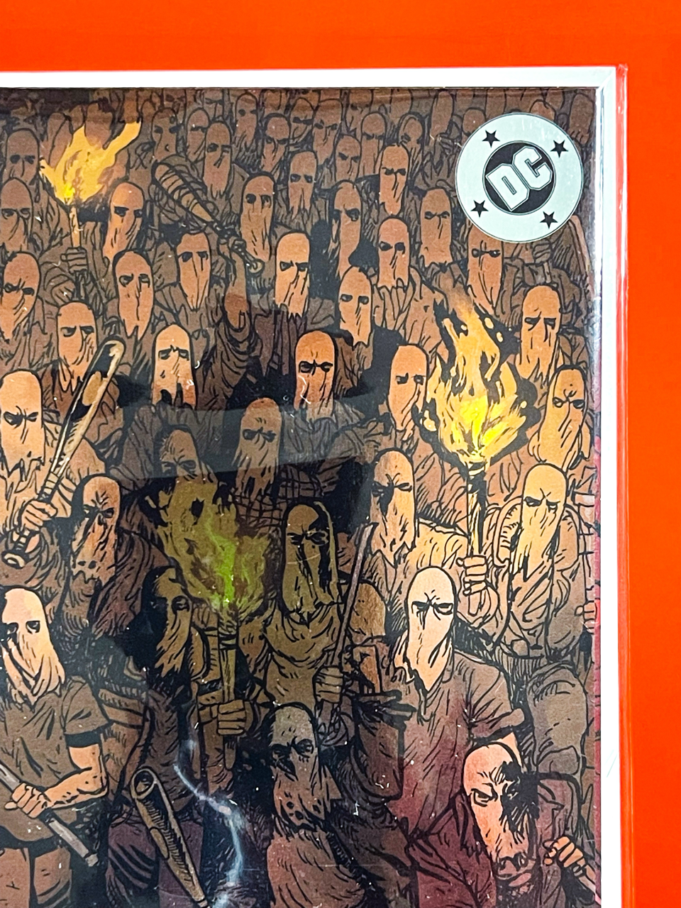 Top right corner of Absolute Batman Annual #1 | Daniel Warren Johnson Cover