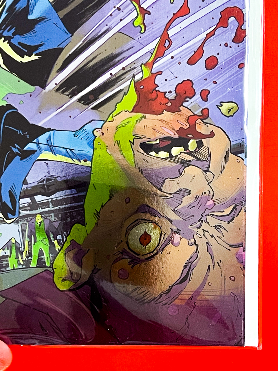 Bottom right corner of Batman #6 | Jorge Jimenez Cover