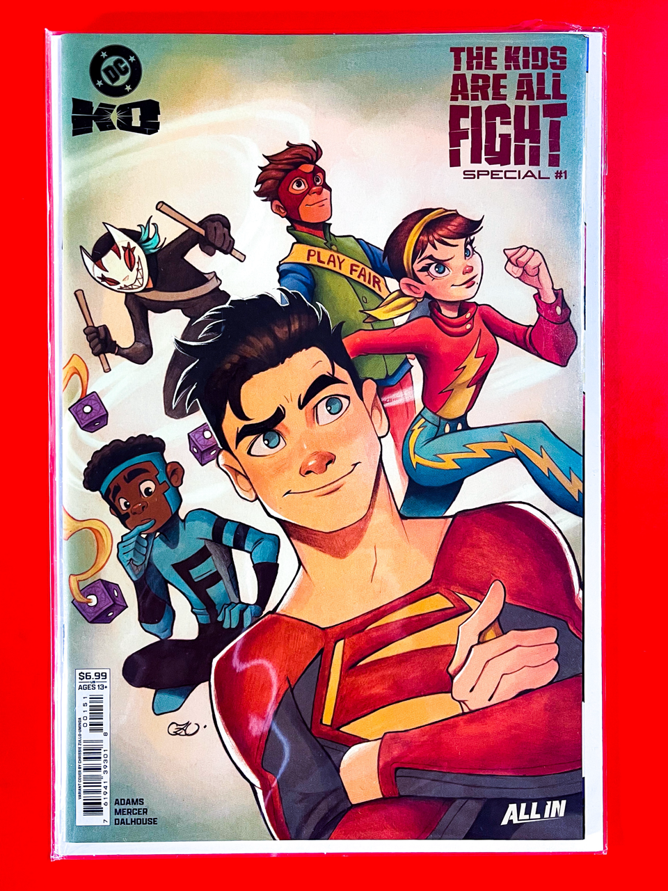 Main Cover of DC K.O: The Kids Are All Fight #1 | Chrissie Zullo-Uminga Cover