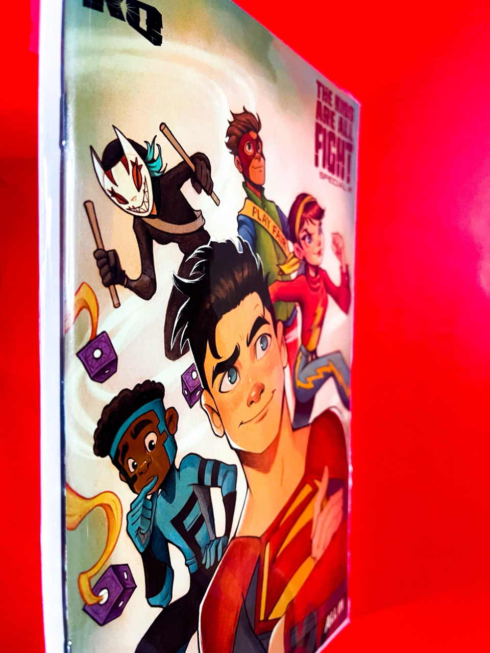 Spine of DC K.O: The Kids Are All Fight #1 | Chrissie Zullo-Uminga Cover