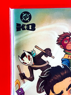 Top left corner of DC K.O: The Kids Are All Fight #1 | Chrissie Zullo-Uminga Cover